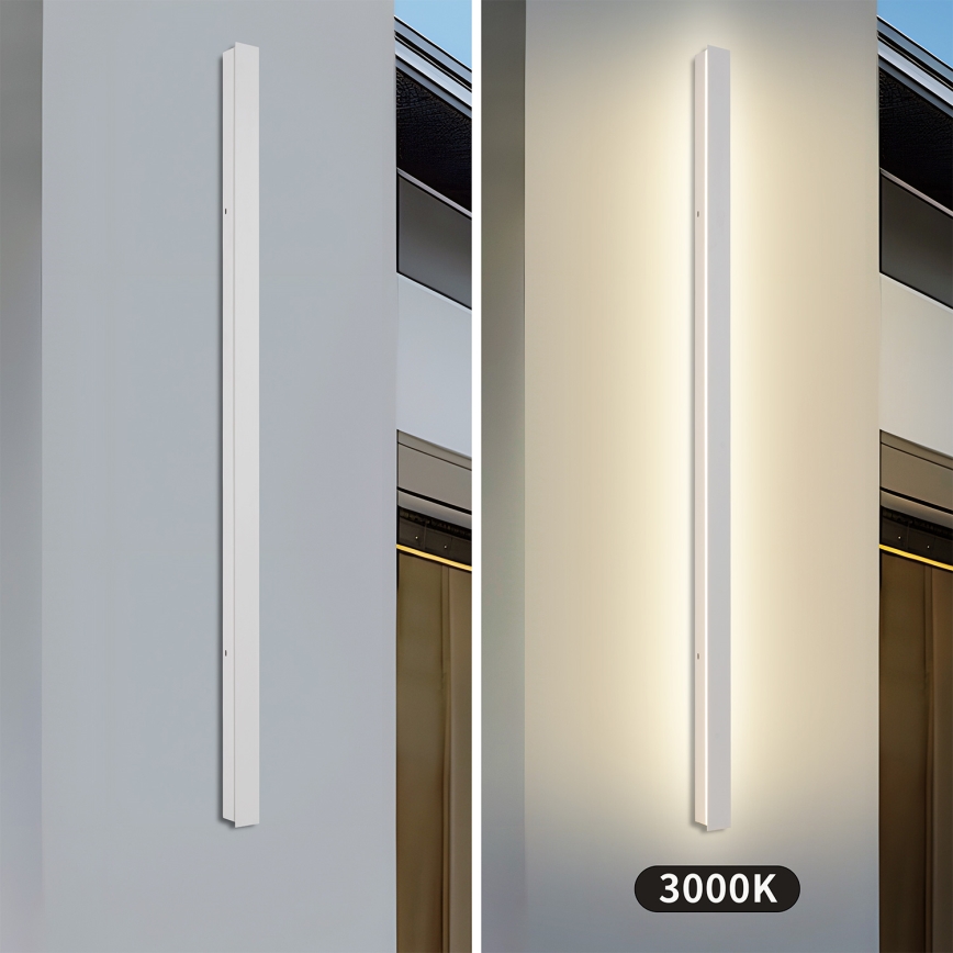 Brilagi - LED lauko sieninis šviestuvas LINEAR LED/32W/230V 3000K IP65 140 cm balta CRI 90