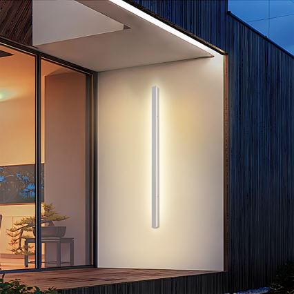 Brilagi - LED lauko sieninis šviestuvas LINEAR LED/32W/230V 3000K IP65 140 cm balta CRI 90