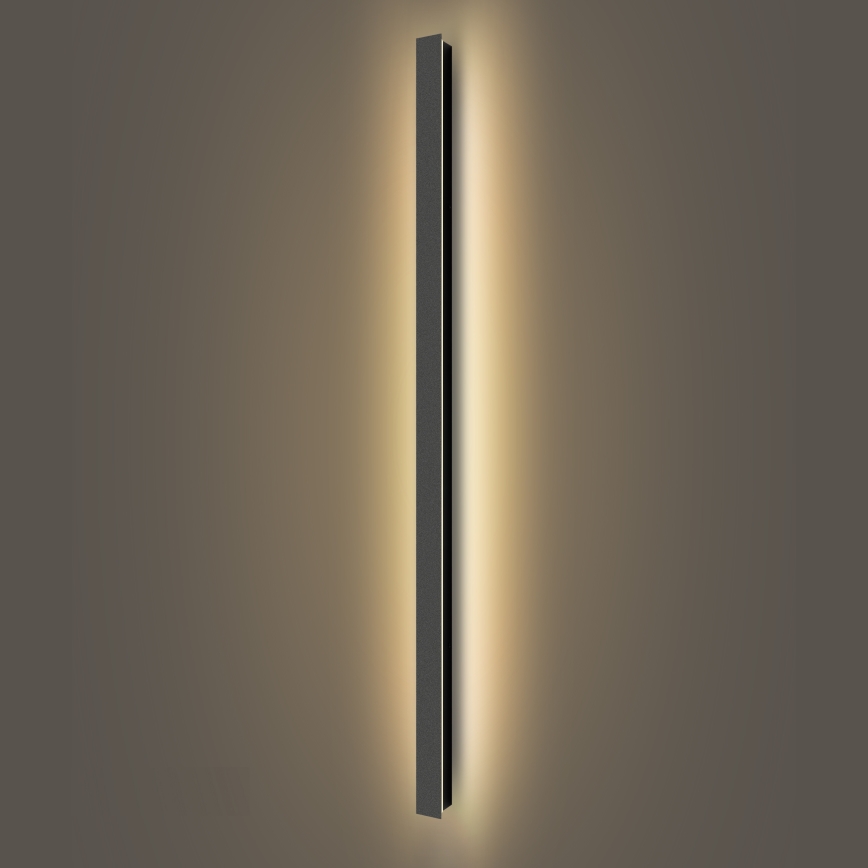 Brilagi - LED lauko sieninis šviestuvas LINEAR LED/32W/230V 3000K IP65 140 cm juodas