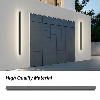 Brilagi - LED lauko sieninis šviestuvas LINEAR LED/32W/230V 3000K IP65 140 cm antracitas CRI 90
