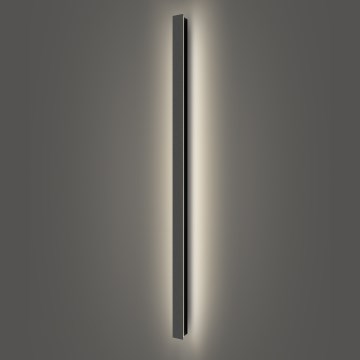 Brilagi - LED Lauko sieninis šviestuvas LINEAR LED/32W/230V 4000K IP65 140 cm juodas
