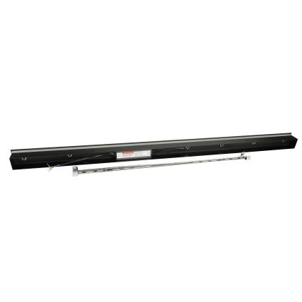 Brilagi - LINEAR lauko sieninis LED šviestuvas, 32W, 230V, 4000K, IP65, 140 cm, juodas, CRI 90