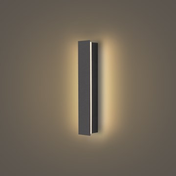 Brilagi - LED lauko sieninis šviestuvas LINEAR LED/8W/230V 3000K IP65 30 cm antracitas