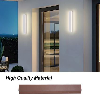 Brilagi - LED lauko sieninis šviestuvas LINEAR LED/8W/230V 3000K IP65 30 cm baltas CRI 90