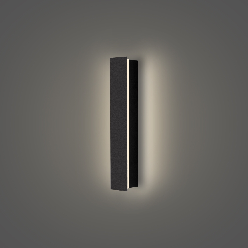 Brilagi - LED lauko sieninis šviestuvas LINEAR LED/8W/230V 4000K IP65 30 cm juoda CRI 90