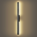 Brilagi - LED lauko sieninis šviestuvas LINEO LED/24W/230V 3000K IP65 100 cm juoda