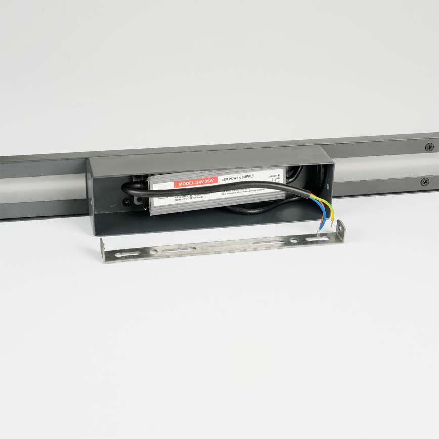 Brilagi - LED lauko sieninis šviestuvas LINEO LED/24W/230V 3000K IP65 100 cm antracitas CRI 90
