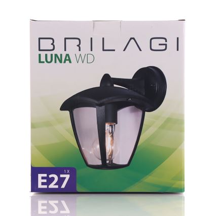 Brilagi - LED Lauko sieninis šviestuvas LUNA 1xE27/60W/230V IP44