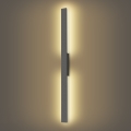 Brilagi - LED lauko sieninis šviestuvas LUNA LED/24W/230V 3000K IP65 100 cm antracitas