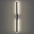 Brilagi - LED Lauko sieninis šviestuvas LUNA LED/24W/230V 4000K IP65 100 cm antracitas