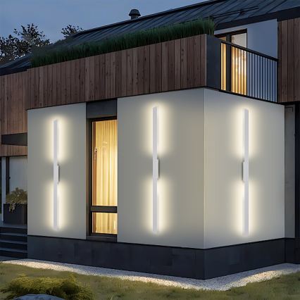 Brilagi - LUNA lauko sieninis LED šviestuvas LED/30W/230V 3000K IP65 150 cm balta CRI 90