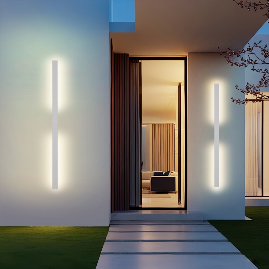 Brilagi - LUNA lauko sieninis LED šviestuvas LED/30W/230V 3000K IP65 150 cm balta CRI 90