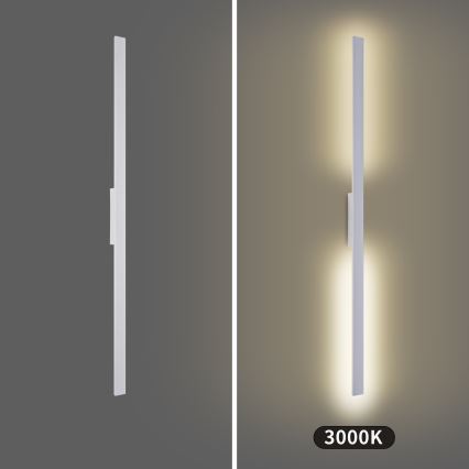 Brilagi - LUNA lauko sieninis LED šviestuvas LED/30W/230V 3000K IP65 150 cm balta CRI 90