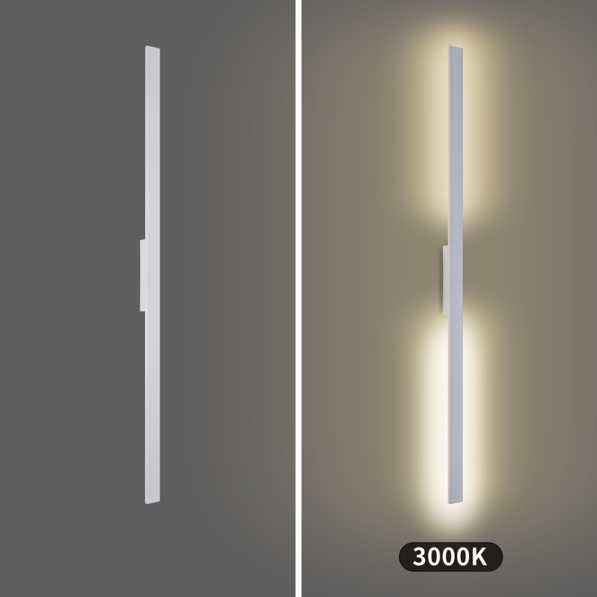 Brilagi - LUNA lauko sieninis LED šviestuvas LED/30W/230V 3000K IP65 150 cm balta CRI 90