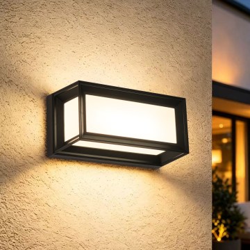 Brilagi - LED lauko sieninis šviestuvas PARKER LED/12W/230V 3000/4500/6000K juodas IP44