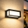 Brilagi - LED lauko sieninis šviestuvas PARKER LED/12W/230V 3000/4500/6000K juodas IP44