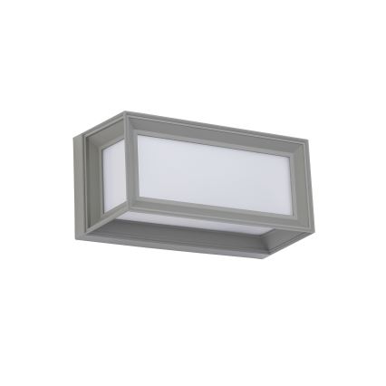 Brilagi - pilkas LED lauko sieninis šviestuvas PARKER LED/12W/230V 3000/4500/6000K IP44