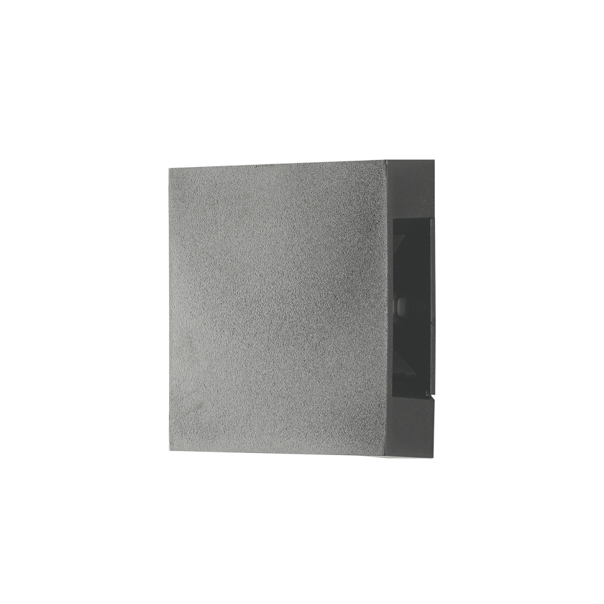 Brilagi - LED lauko sieninis šviestuvas QUADRAY LED/4W/230V antracitas IP65