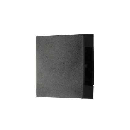 Brilagi - LED lauko sieninis šviestuvas QUADRAY LED/4W/230V juodas IP65