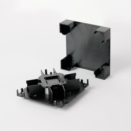 Brilagi - LED lauko sieninis šviestuvas QUADRAY LED/4W/230V juodas IP65