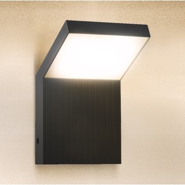 Brilagi - LED lauko sieninis šviestuvas RIANO LED/8W/230V antracitas IP65