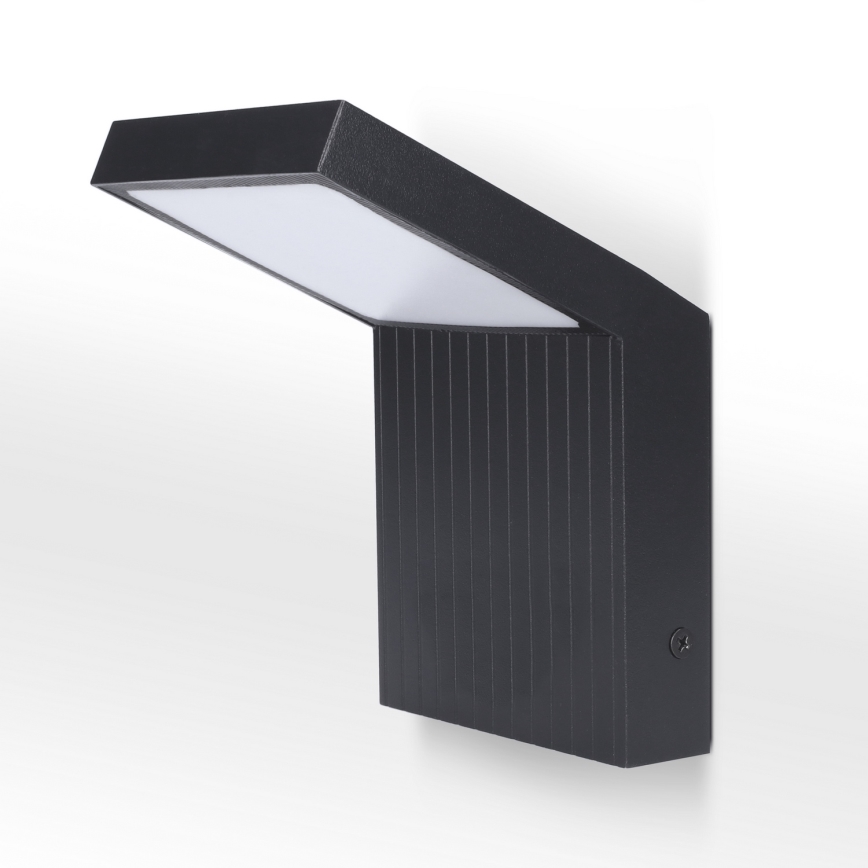 Brilagi - LED lauko sieninis šviestuvas RIANO LED/8W/230V antracitas IP65