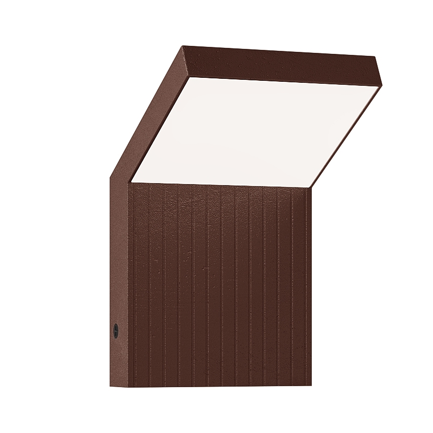 Brilagi - LED lauko sieninis šviestuvas RIANO LED/8W/230V rudos spalvos IP65