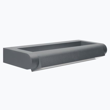 Brilagi - LED lauko sieninis šviestuvas SALERNO LED/12W/230V 35,5 cm antracitas IP65