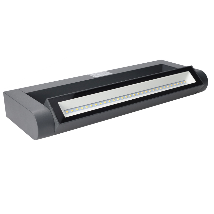 Brilagi - LED lauko sieninis šviestuvas SALERNO LED/12W/230V 35,5 cm antracitas IP65