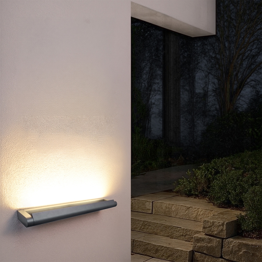 Brilagi - LED lauko sieninis šviestuvas SALERNO LED/24W/230V 66 cm antracitas IP65