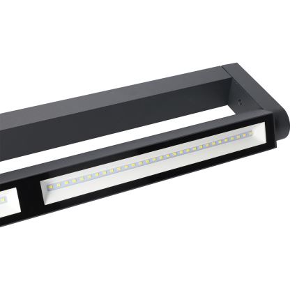Brilagi - LED lauko sieninis šviestuvas SALERNO LED/24W/230V 66 cm antracitas IP65