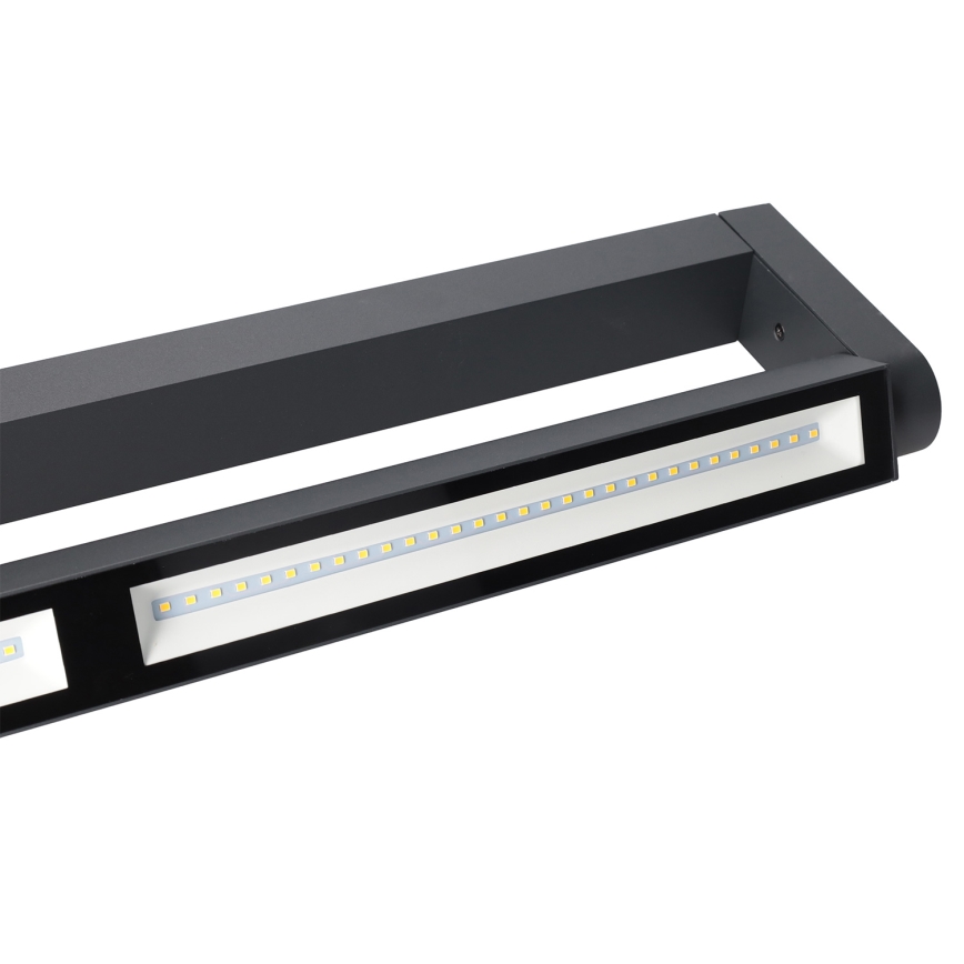 Brilagi - LED lauko sieninis šviestuvas SALERNO LED/24W/230V 66 cm antracitas IP65