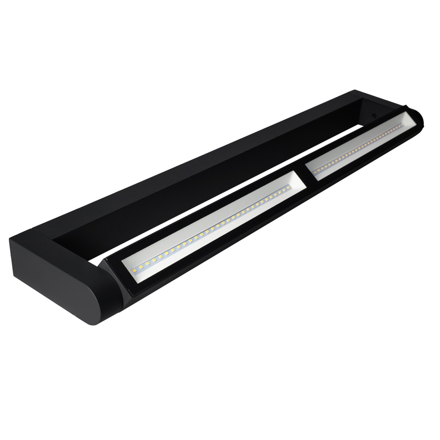 Brilagi - LED lauko sieninis šviestuvas SALERNO LED/24W/230V 66 cm juoda IP65