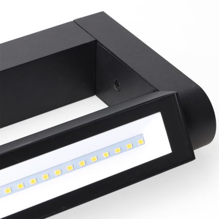 Brilagi - LED lauko sieninis šviestuvas SALERNO LED/24W/230V 66 cm juoda IP65