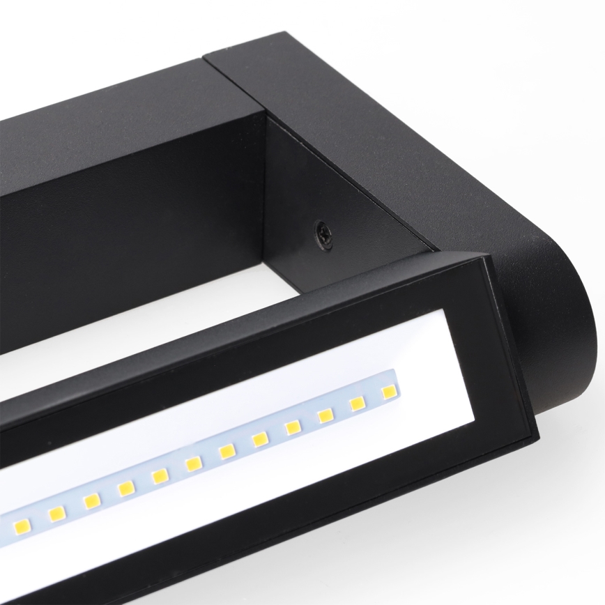 Brilagi - LED lauko sieninis šviestuvas SALERNO LED/24W/230V 66 cm juoda IP65