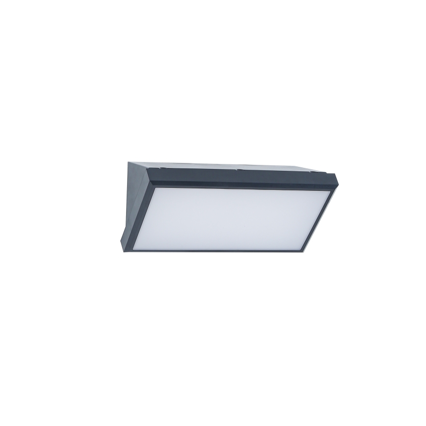 Brilagi - LED lauko sieninis šviestuvas su jutikliu TRIANGLE LED/20W/230V antracitas IP65