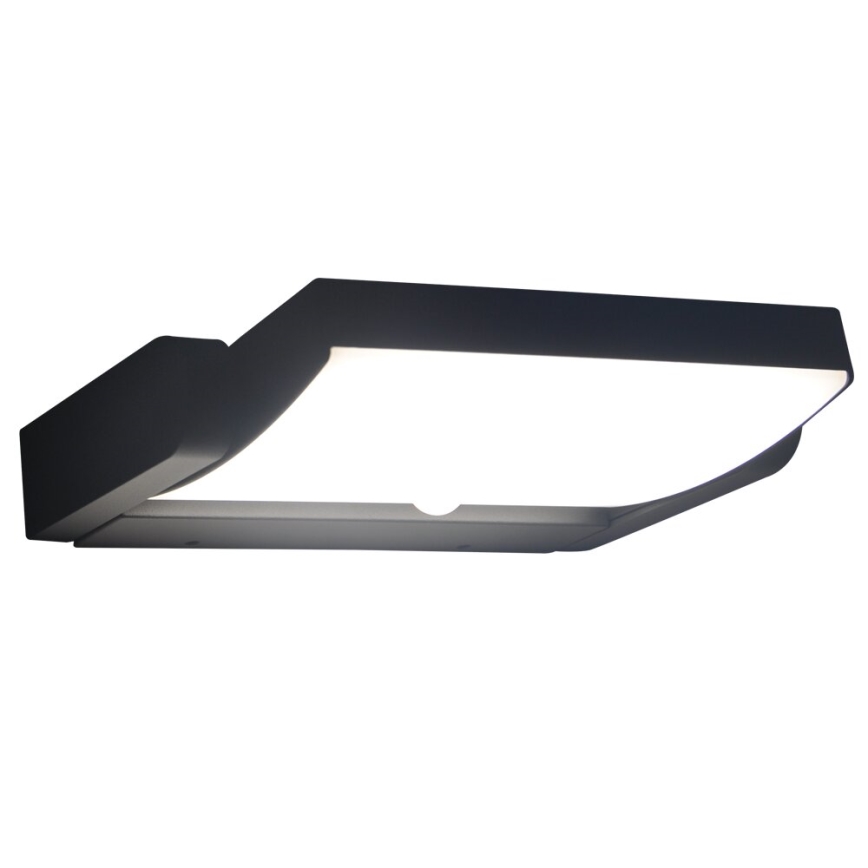 Brilagi - LED Lauko sieninis šviestuvas su jutikliu ANKLE LED/18W/230V 4000K IP65 antracitas