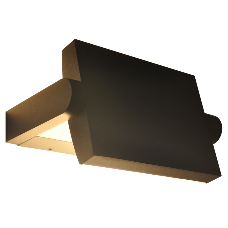 Brilagi - LED Lauko sieninis šviestuvas su jutikliu ANKLE LED/18W/230V 4000K IP65 antracitas