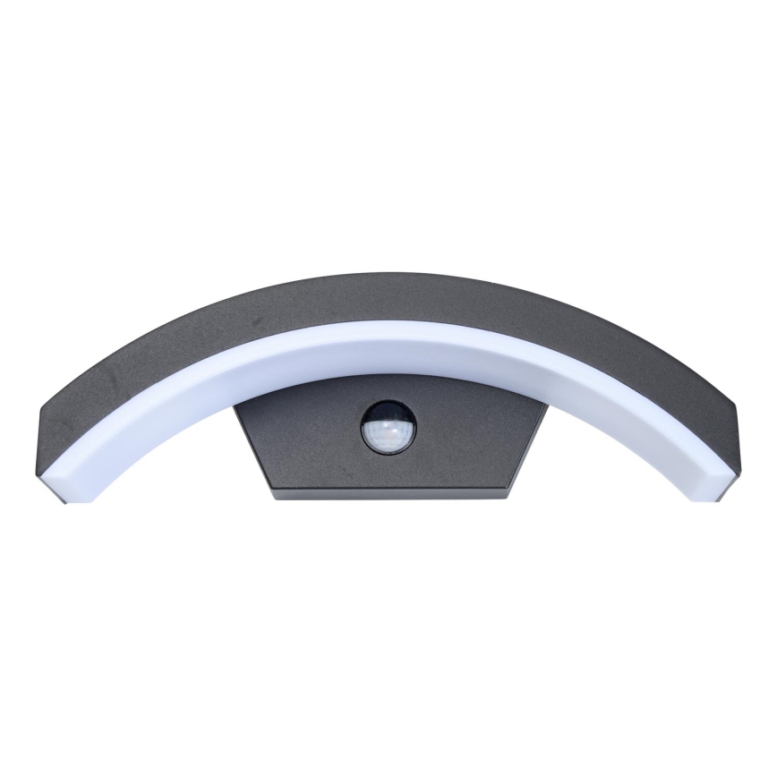 Brilagi - LED lauko sieninis šviestuvas su jutikliu ARCELO LED/8W/230V IP54