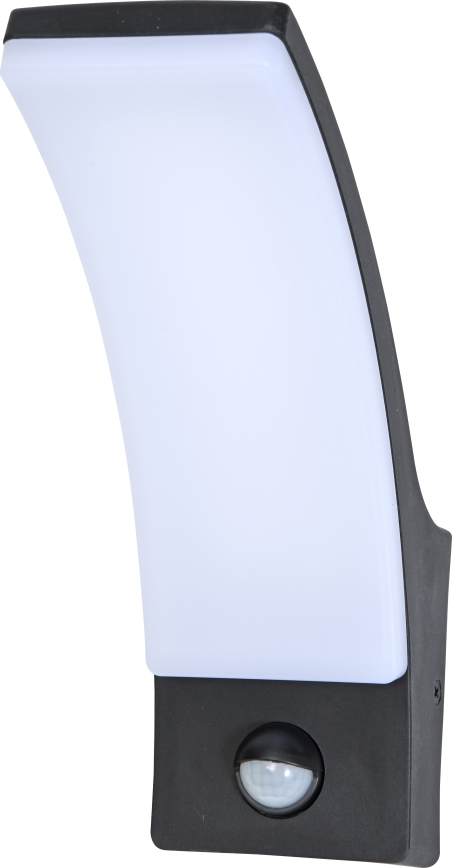 Brilagi - LED Lauko sieninis šviestuvas su jutikliu ARCELO LED/9W/230V IP44