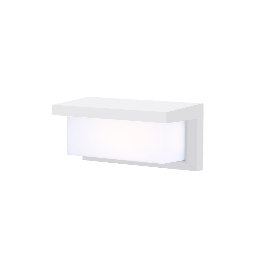 Brilagi - LED Lauko sieninis šviestuvas su jutikliu BRICKY LED/12W/230V balta IP54