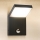 Brilagi - LED lauko sieninis šviestuvas su jutikliu RIANO LED/8W/230V antracitas IP65