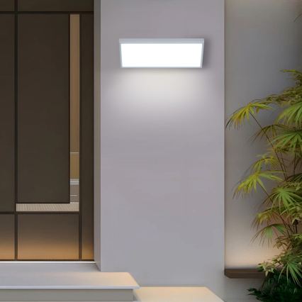 Brilagi - lauko LED sieninis šviestuvas su jutikliu TRIANGLE LED/42W/230V 45 cm baltas IP65