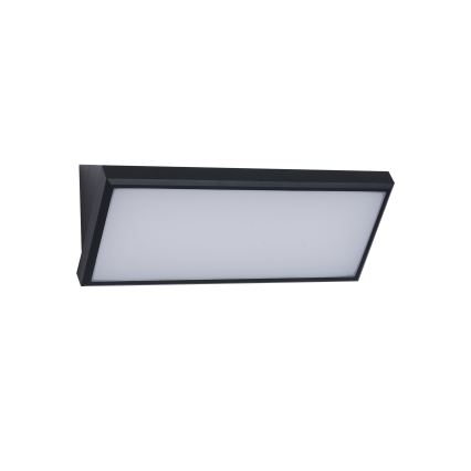 Brilagi - LED lauko sieninis šviestuvas su jutikliu TRIANGLE LED/42W/230V, juodas, IP65