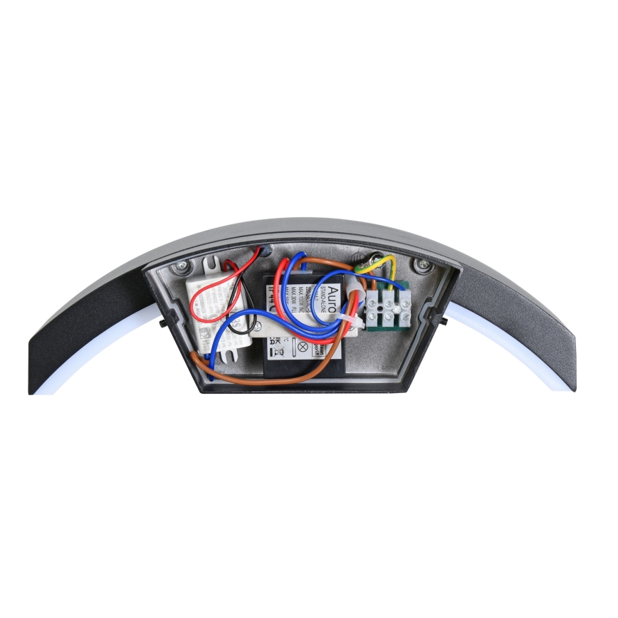 Brilagi - LED lauko sieninis šviestuvas su jutikliu ARCELO LED/8W/230V IP54