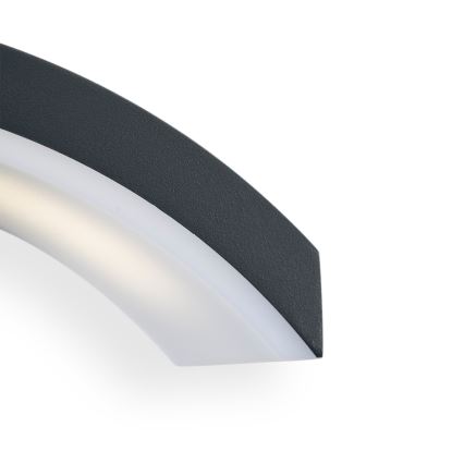 Brilagi - LED lauko sieninis šviestuvas su jutikliu ARCELO LED/8W/230V IP54