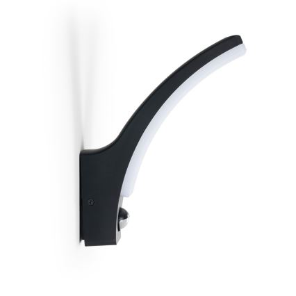 Brilagi - LED lauko sieninis šviestuvas su jutikliu ARCELO LED/9W/230V IP44