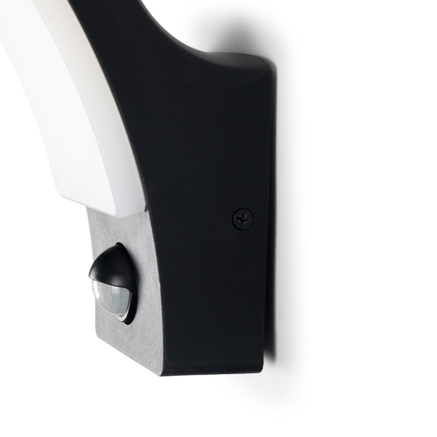 Brilagi - LED lauko sieninis šviestuvas su jutikliu ARCELO LED/9W/230V IP44