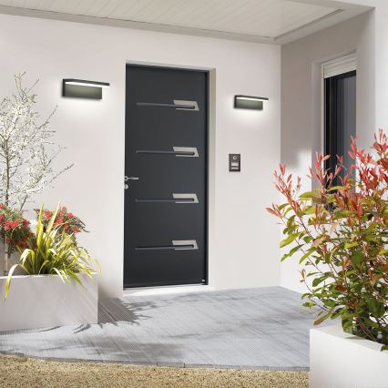 Brilagi - LED lauko sieninis šviestuvas TESSI LED/10W/230V antracitas IP54