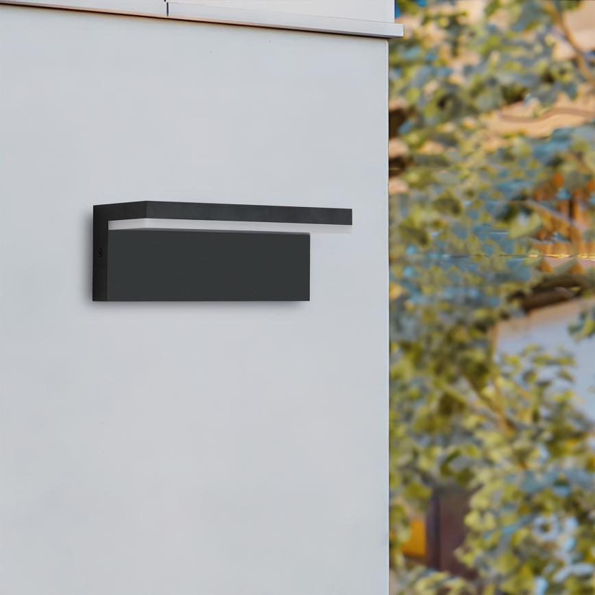Brilagi - LED lauko sieninis šviestuvas TESSI LED/10W/230V juodas IP54